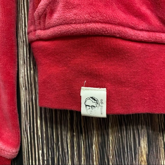 Adidas | pink velour track jacket - Picture 2 of 6